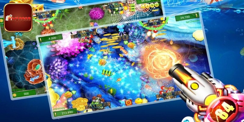 Bắn và chọn súng chuẩn khi chơi game bắn cá