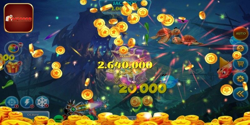 Chơi Game Bắn Cá Đẳng Cấp, Cực Vui Nhộn Tại KM1888B