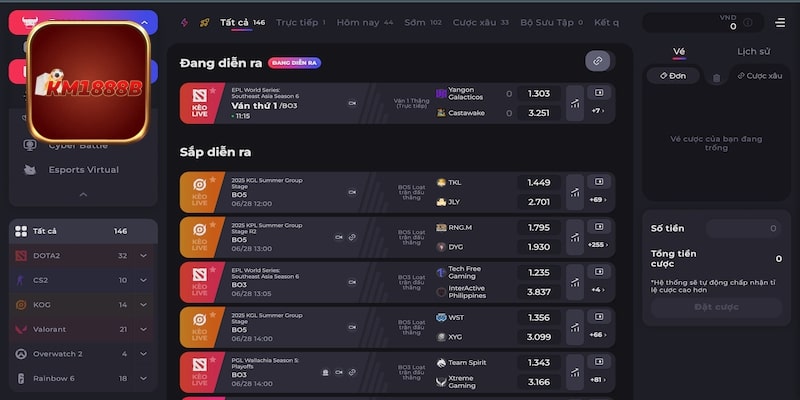 IM mang đến thế giới Esport khủng tại KM1888B