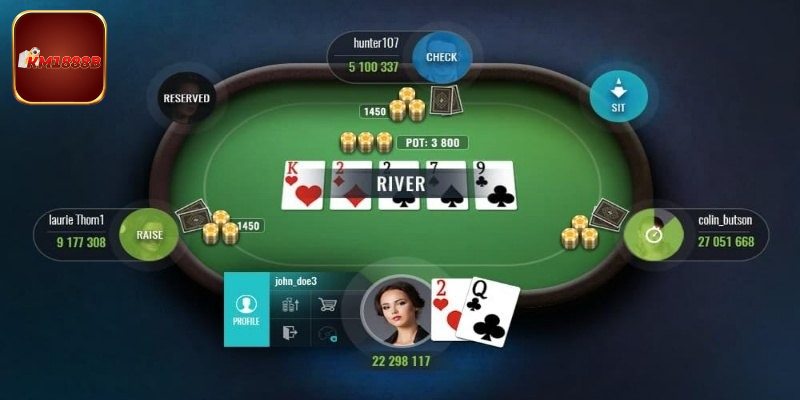 Khám phá luật chơi poker KM1888B